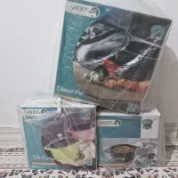 قابلمه و ارکوپال و زودپز دو قلو نو مناسب جهیزیه