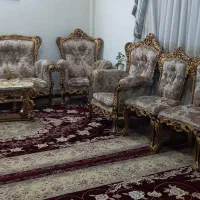 مبل سلطنتی 9نفره بسیار زیبا وسالم|مبلمان خانگی و میز عسلی|الیگودرز, |دیوار