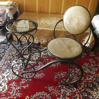 میزتلفن .کمد دو قلو .صندلی چوبی