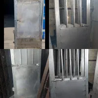 درب پنجره کارگری باچهارچوب کامل