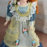 عروسک روسی ،نو،سرامیکی ،نو