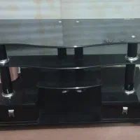 میز تلویزیون شیشه