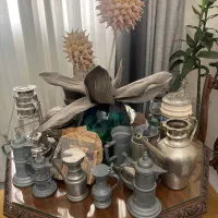 اجناس افتابه کاسه قوری فانوس جام خاویار خور برنز