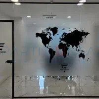 شیشه مات کن اداری برچسب استیکر