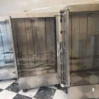 دستگاه مرغ بریان ساخت شرکت بزرگ درحدنو چپ گرد
