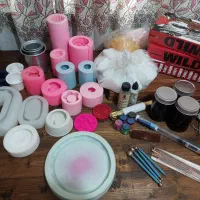 کلیه وسایل شمع سازی با قیمت مناسبت‌ و باورنکردنی