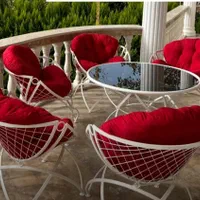 مبلمان ویلایی ، تاب ، باربیکیو ، چتر سایبان|مبلمان خانگی و میز عسلی|چمستان, |دیوار