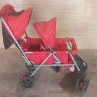 کالسکه دوقلوی کودک|کالسکه و لوازم جانبی|ابهر, |دیوار