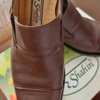 کفش چرم طبیعی شاهین