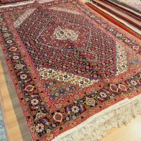 جفت فرش ۶متری دستباف با متن سرمه ای رنگ|فرش|تهران, اکباتان|دیوار