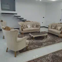 مبل ۷نفره با میز وسط تمیز و شیک|مبلمان خانگی و میز عسلی|قائمشهر, |دیوار