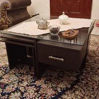 میز جلو مبل با دو عسلی
