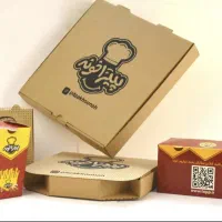 جعبه فست فود،جعبه سوخاری،جعبه پیتزا،جعبه سیب زمینی
