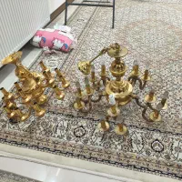 خریدفروش لوسترآبکاری وبرنز به بالاترین قیمت درمحل|لوستر و چراغ آویز|کرج, اصفهانیها|دیوار