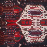 قالی محلی|فرش|سیرجان, |دیوار