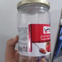 بطری شیشه ای درب فلزی