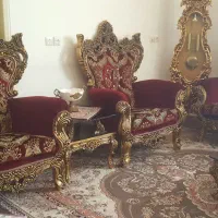 مبل سلطنتی|مبلمان خانگی و میز عسلی|یاسوج, |دیوار