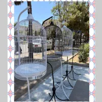 قفس حرفه‌ای گرد طراحیِ شیک  برای تمیزیِ خانه