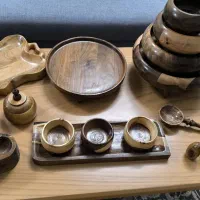 سرویس پذیرایی چوب گردو