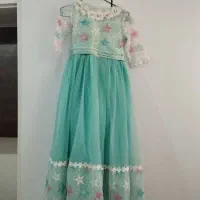 پیراهن مجلسی دخترانه ۹تا ۱۲سال|کفش و لباس بچه|باقرشهر, |دیوار