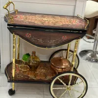 میزسرو غذا کالسکه ای