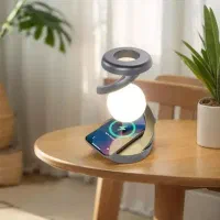 لامپ معلق چرخشی به همراه شارژ وایرلس|لامپ و چراغ|تبریز, |دیوار