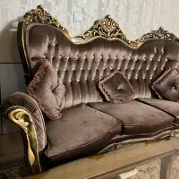 مبل ۹نفره تمیز و سالم|مبلمان خانگی و میز عسلی|اصفهان, ارداجی|دیوار