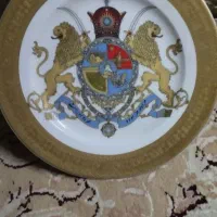 بشقاب اصل طلاکوب