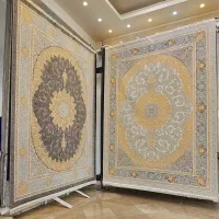 فرش روژان/۳۶۰۰تراکم با بیش از ۲۰۰طرح مدرن|فرش|شیراز, لاله|دیوار