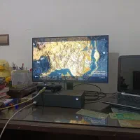 مانیتور ۲۴ اینچ ال جی آک|قطعات و لوازم جانبی رایانه|قم, نیروگاه|دیوار