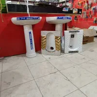 روشویی و توالت ایرانی طلایی وتوالت فرنگی طلایی