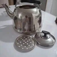 کتری استیل ۴ لیتری،سوتی|قوری، کتری، قهوهساز دستی|ساوه, |دیوار