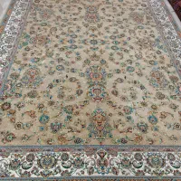 یک تخته فرش ۱۲ متری ۱۲۰۰ شانه تراکم ۳۶۰۰ زعفرانیه