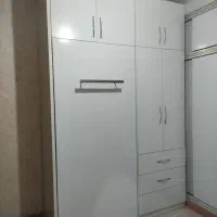 تخت تاشو تک نفره با کمد دیواری