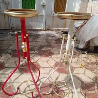 یک جفت استند گلدان