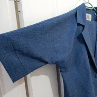 کت و شلوار سرمه ای تنخور زیبا فری سایز هستن|لباس|ایلام, |دیوار