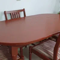 میز غذاخوری چهارنفره|میز و صندلی غذاخوری|چالوس, |دیوار