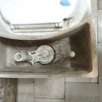 دستشویی توالت فرنگی قدیمی|لوازم سرویس بهداشتی|تهران, آهنگ|دیوار