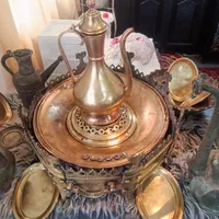 منقل برنجی|کلکسیون اشیاء عتیقه|لاهیجان, حزین|دیوار