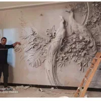 نصاب حرفه ای کاغذ دیواری