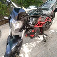 موتور سیکلت بنلی250 سی سی در حد صفرکم کار