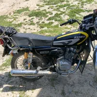 هوندا ۱۲۵ ۵ دنده  ارشیا بهمن موتور ۴۰۴ مشکی