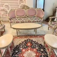 مبلمان سلطنتی ۹ نفره - کیفیت و ساخت صادراتی|مبلمان خانگی و میز عسلی|تهران, سازمان برنامه جنوبی|دیوار