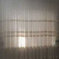 پرده پلیسه آماده دوخته شده