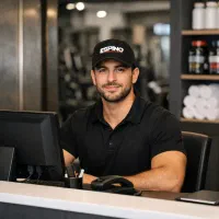 رسپشن باشگاه آقایان (منشی)