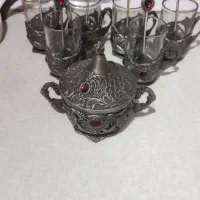 فنجان پایه دار وقندون