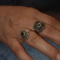 انگشتر کلکسیونی نقره زنانه