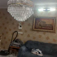 یک جفت لوستر کریستال