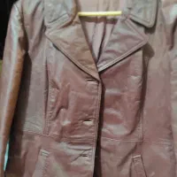 کاپشن تمام چرم و پیراهن پشمی نو