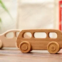 ماشینهای کوچک چوبی|اسباب‌بازی بچه|بجنورد, |دیوار